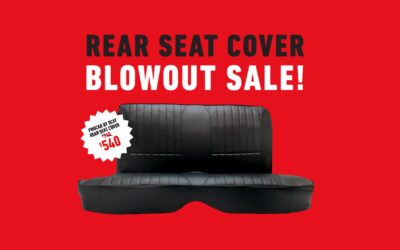 Rear Seat Blowout Sale